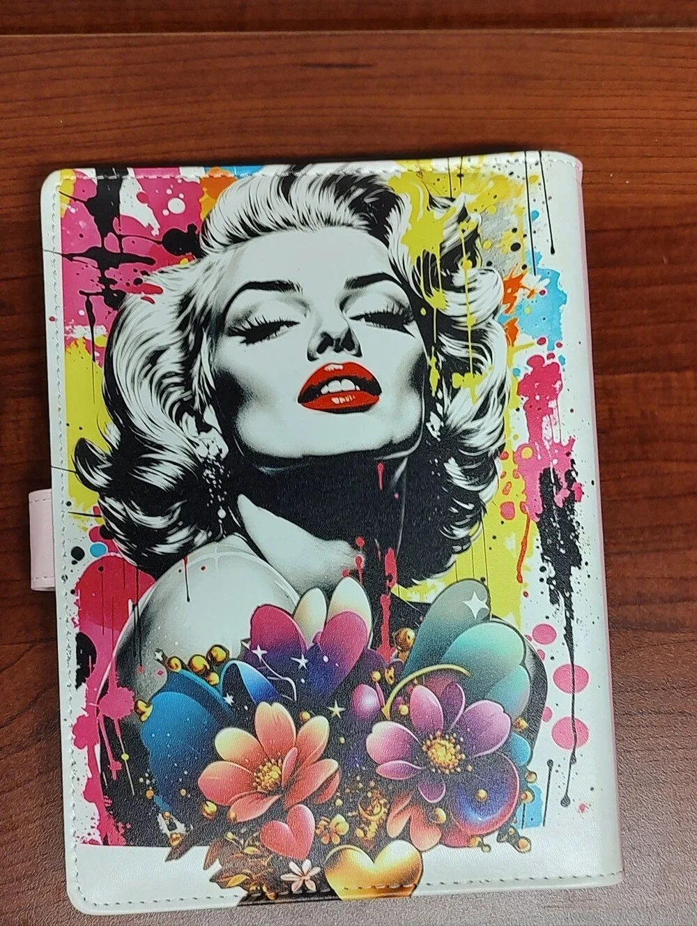 New! A5 Size Marylin Monroe Binder Notebook, Paper, Divider Set